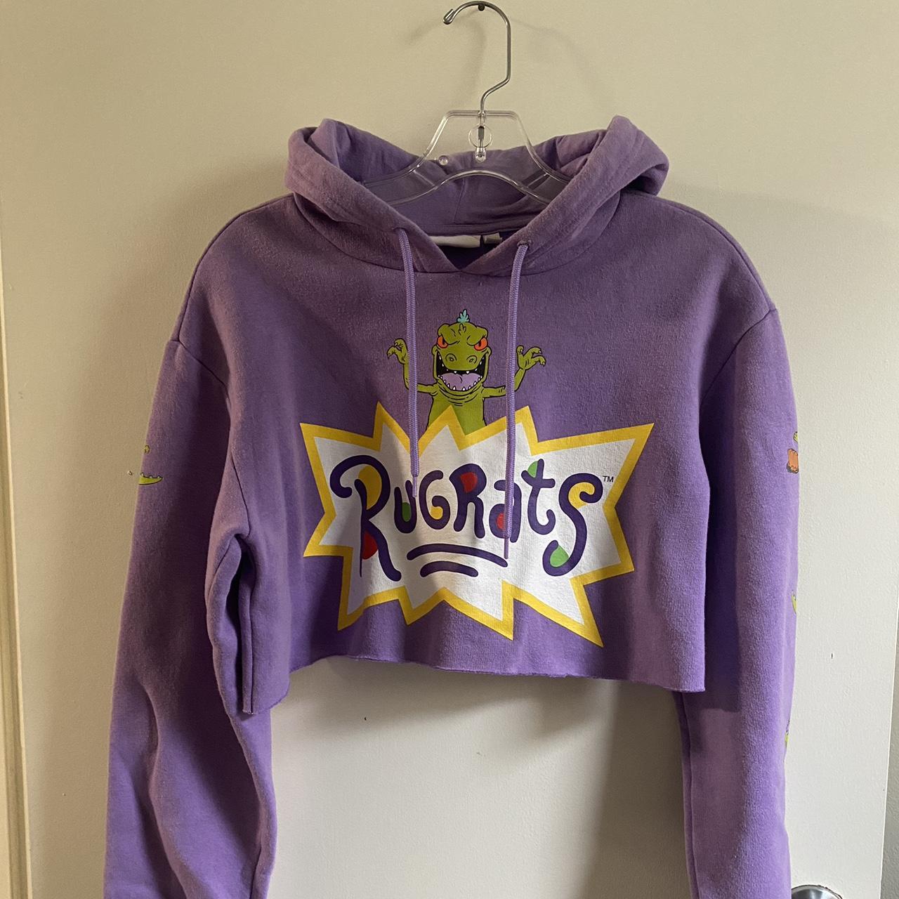 Rugrats crop top hoodie new arrivals