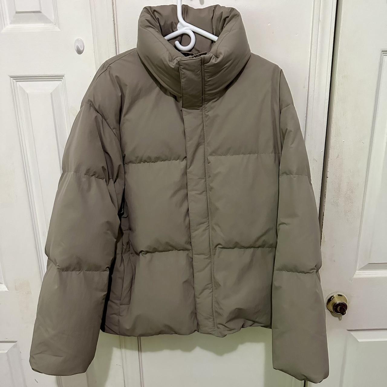 Uniqlo U Natural Padded Volume Puffer Jacket - Depop