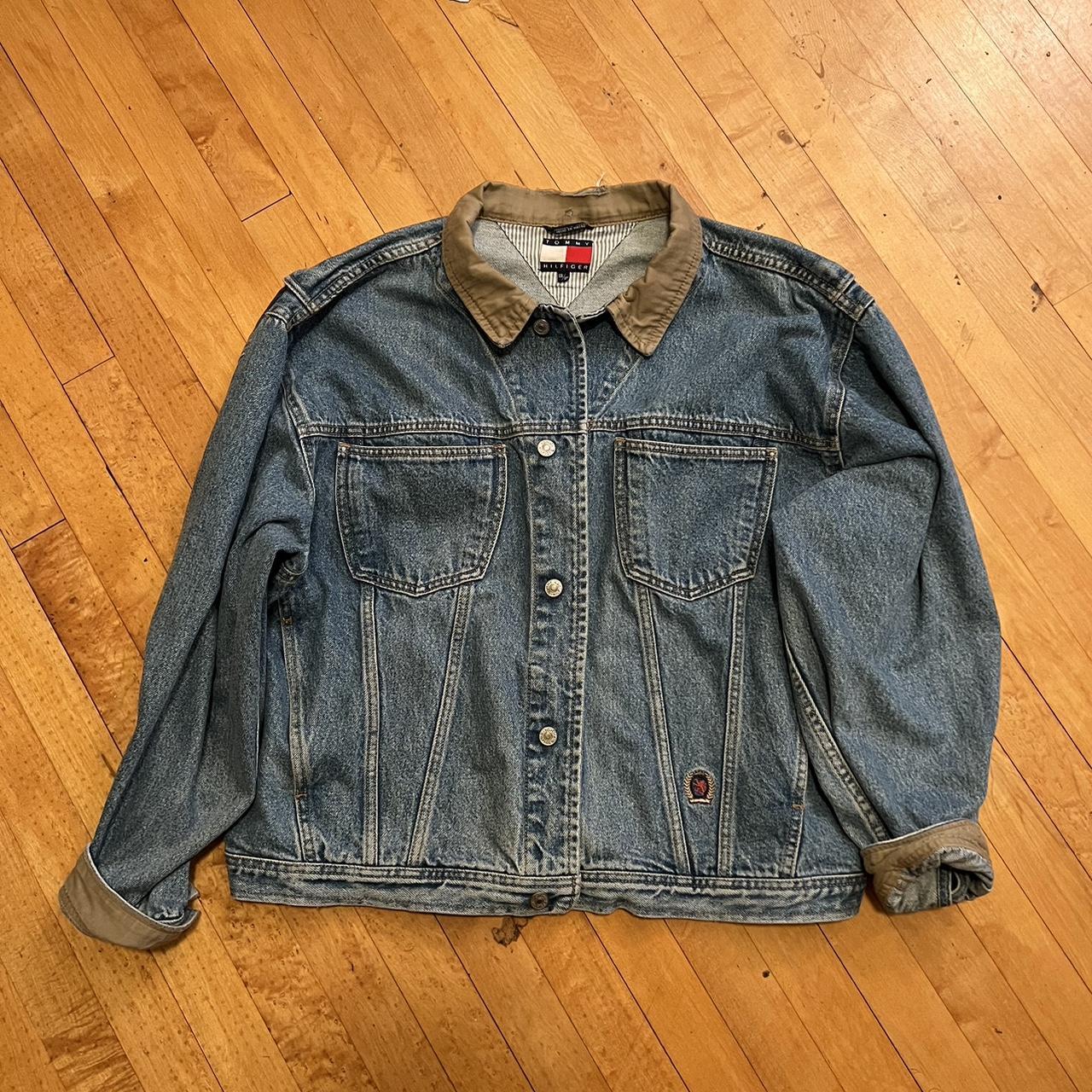 Tommy hilfiger clearance jean jacket vintage