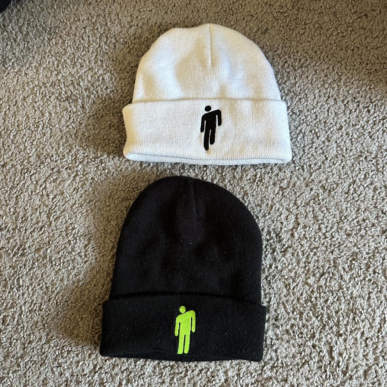 Set Of 2 Billie Eilish Blohsh Beanies Depop 4093