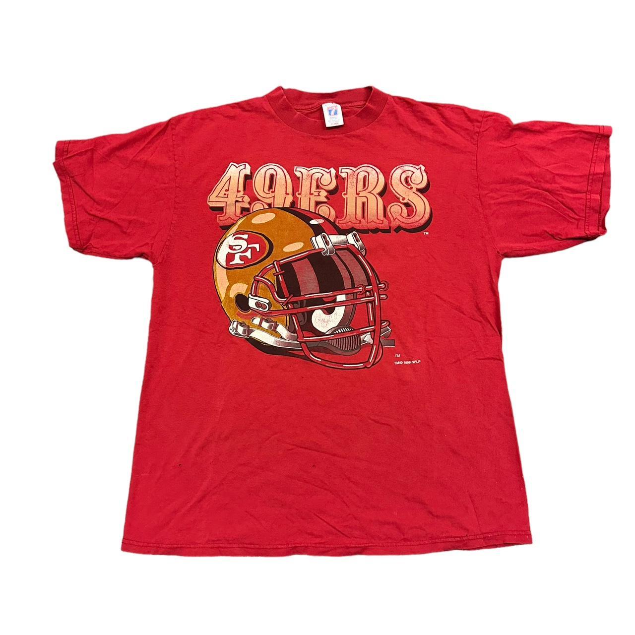 1996 Vintage 49ers Logo 7 T-Shirt Super dope vintage... - Depop