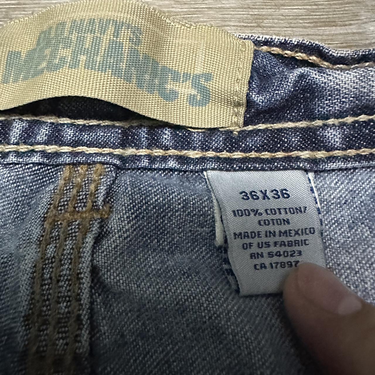 Y2K Dark Navy Grunge Old Navy Mechanic’s Jeans Size... - Depop