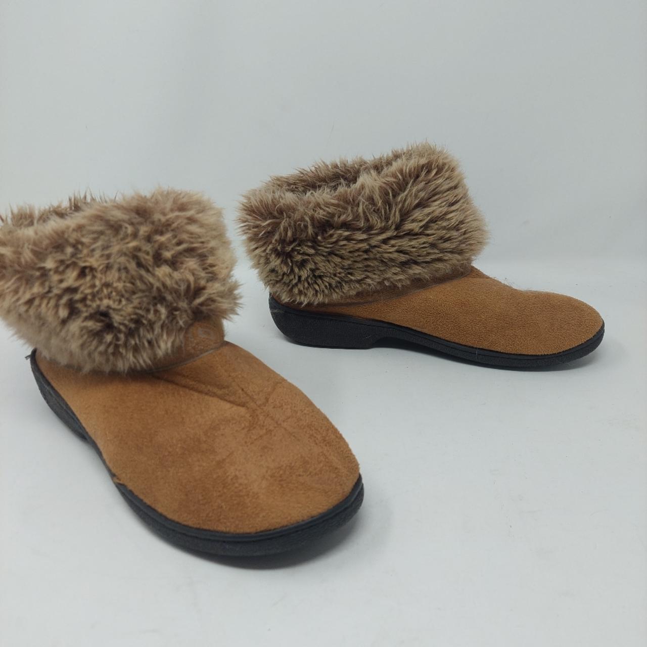 Totes isotoner woodlands boot deals slippers