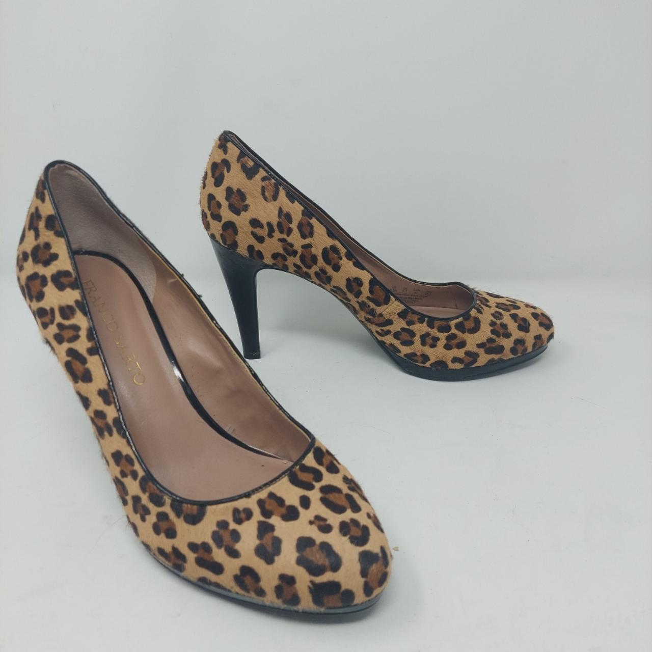 Franco sarto animal print on sale shoes