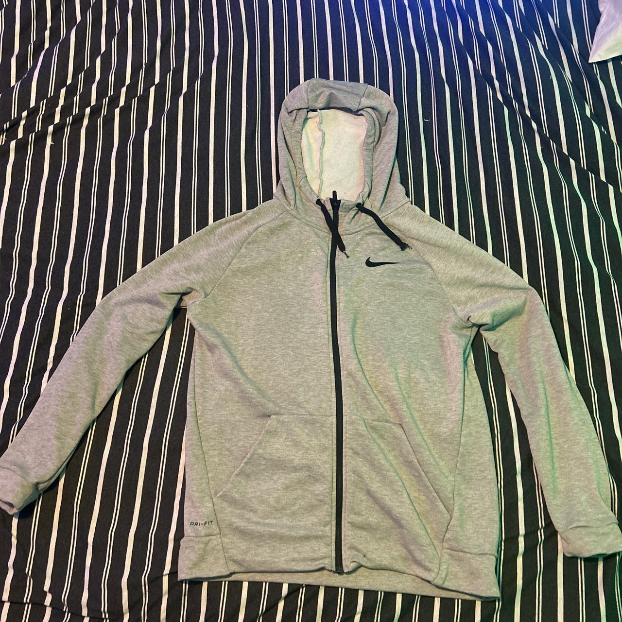 Nike Men's Grey Jumper | Depop