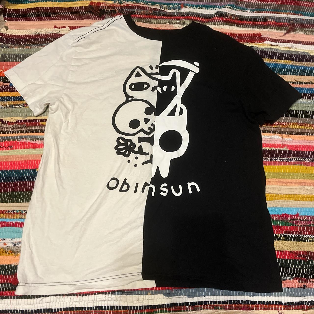 Black & White Split T-Shirt