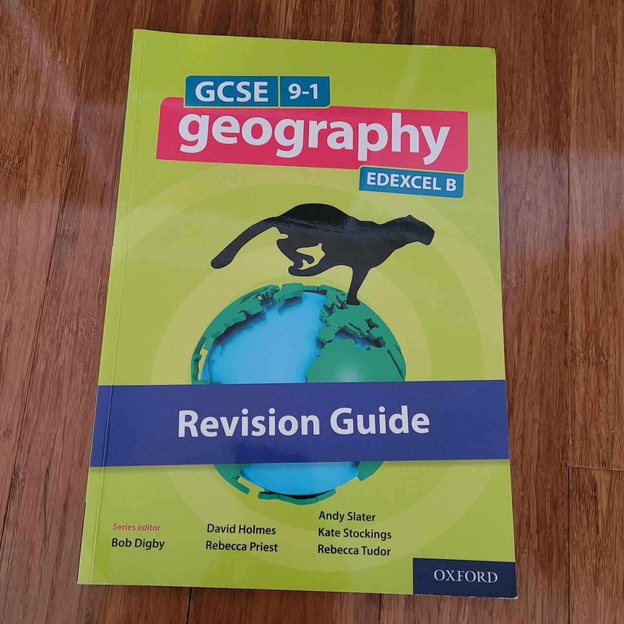 GCSE Geography Revision Guide Textbook. Execel B. 9-1 - Depop