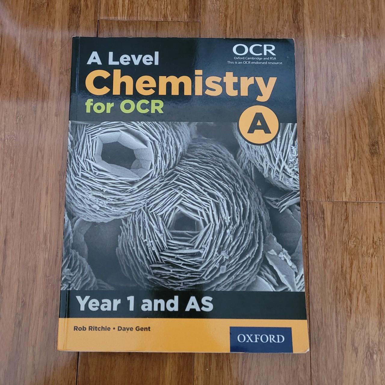 A-level Chemistry For OCR. Year 1 And AS - Depop