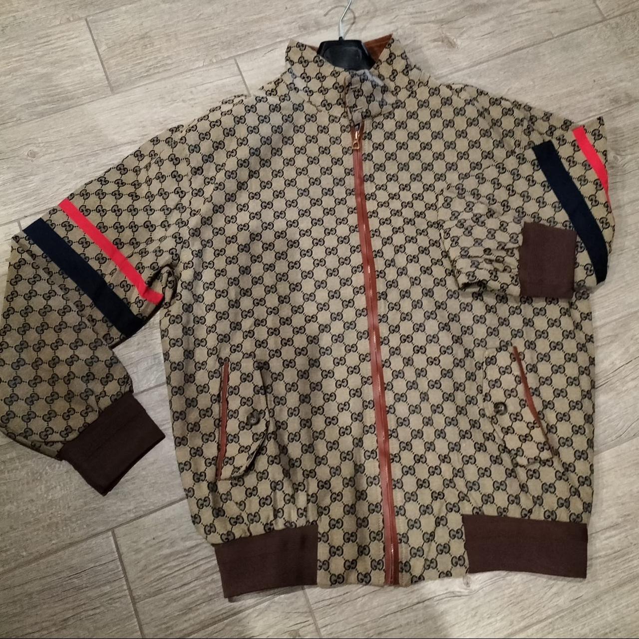 Giacca Gucci uomo taglia L over Chiusura lampo ,... Depop