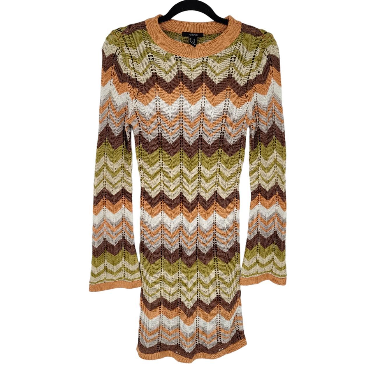 Chevron dress forever 21 hotsell