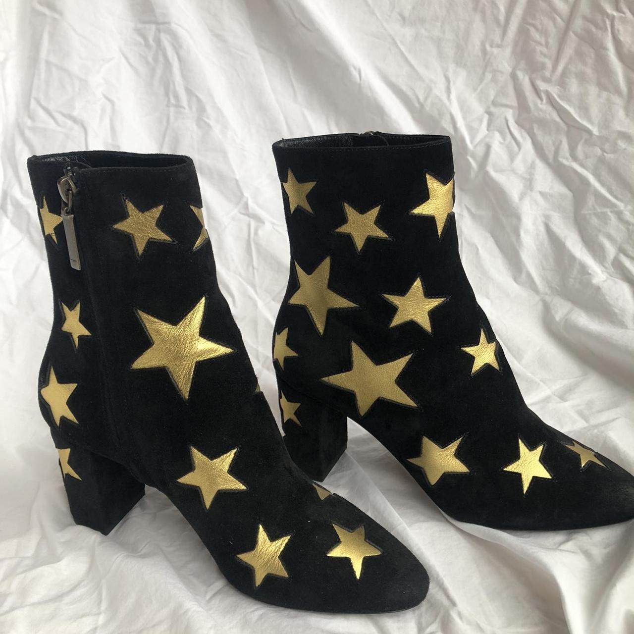 Saint laurent clearance star boots