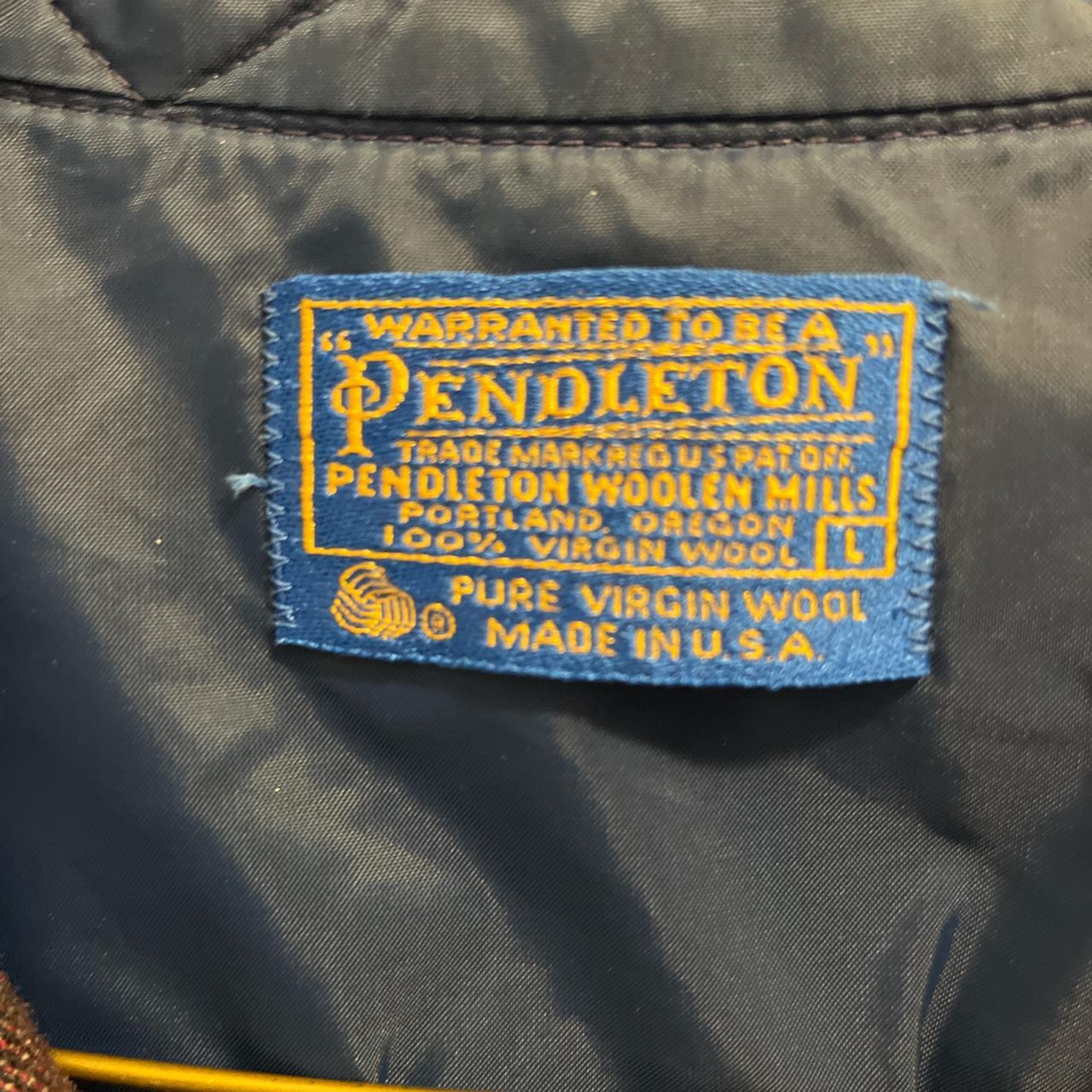 Pendleton Woolen Mills 100% Virgin Wool Size Large... - Depop