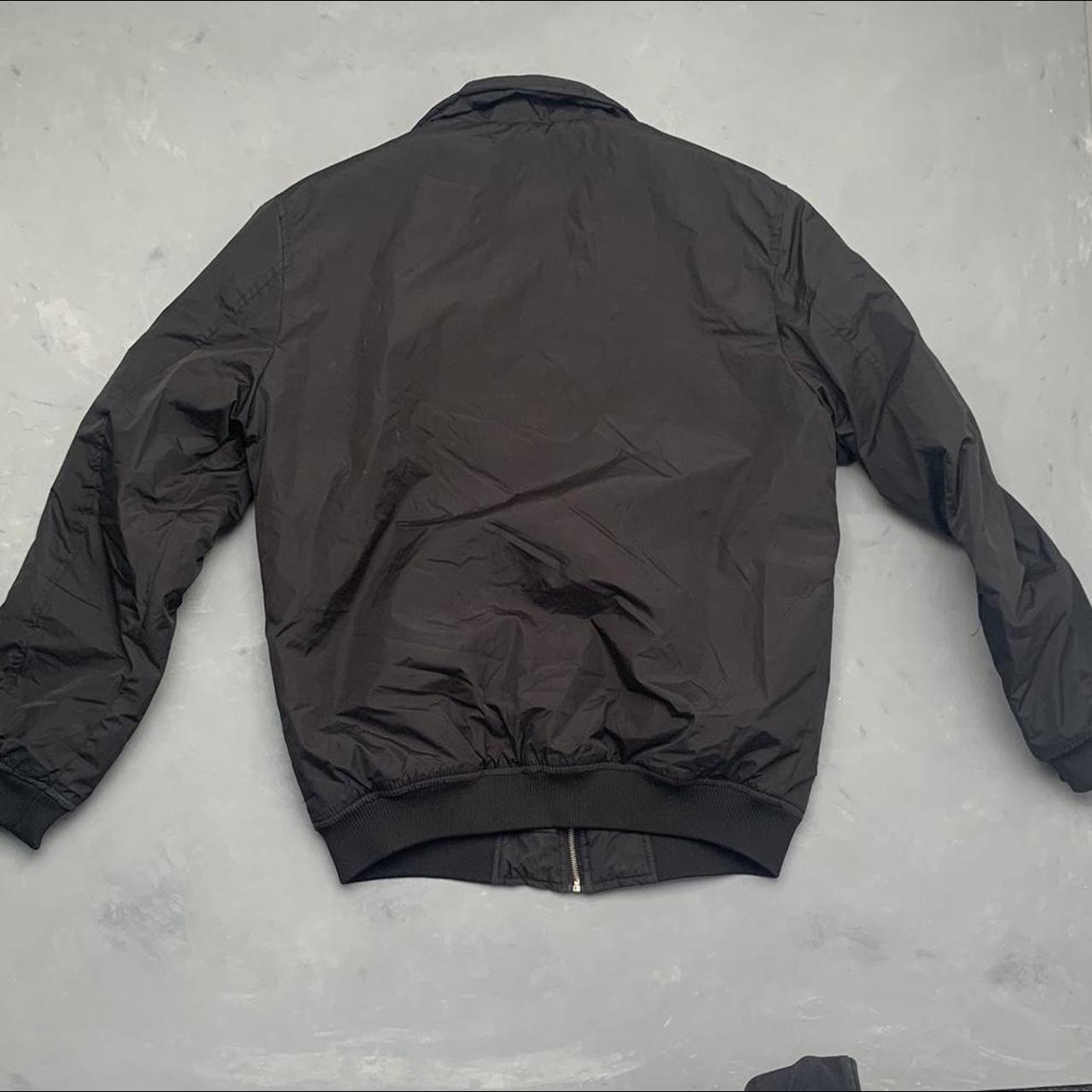 Description- vintage hugo boss bomber jacket Colour... - Depop