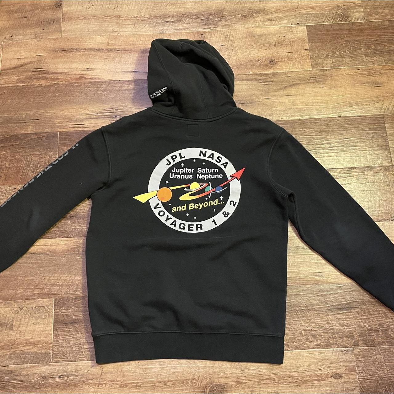 small Black limited Nasa Vans Hoodie for men vans