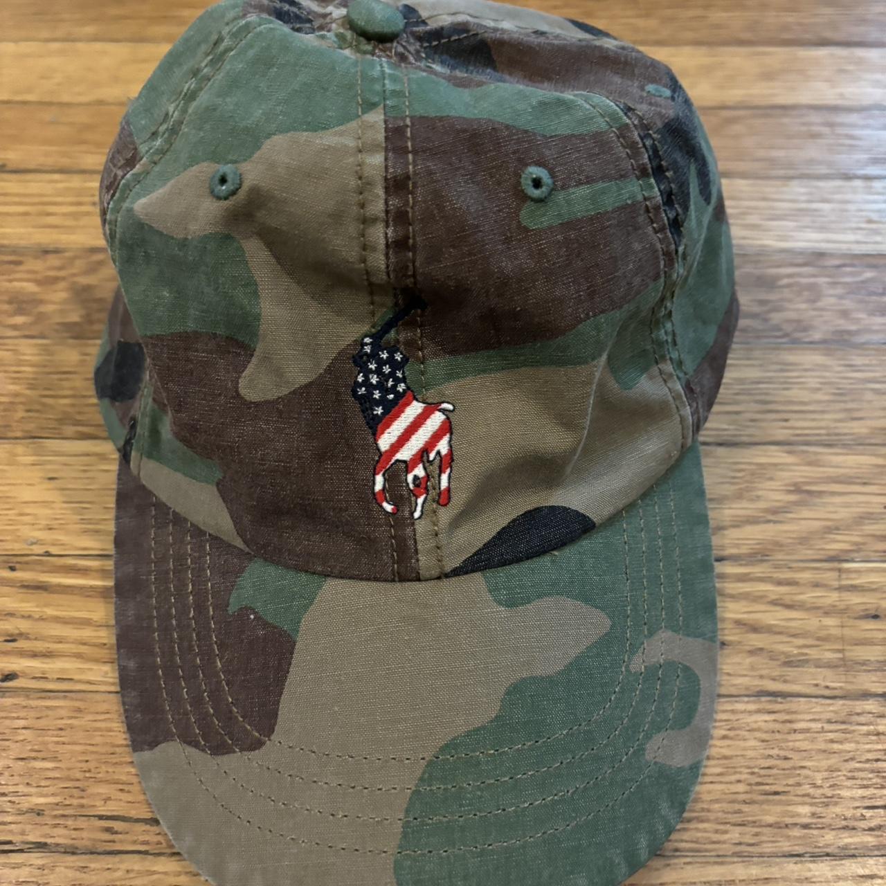 Polo by Ralph Lauren Camo hat with embroidered logo. Depop