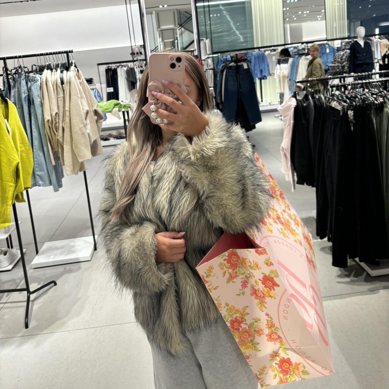 Boutique faux fur coat best sale