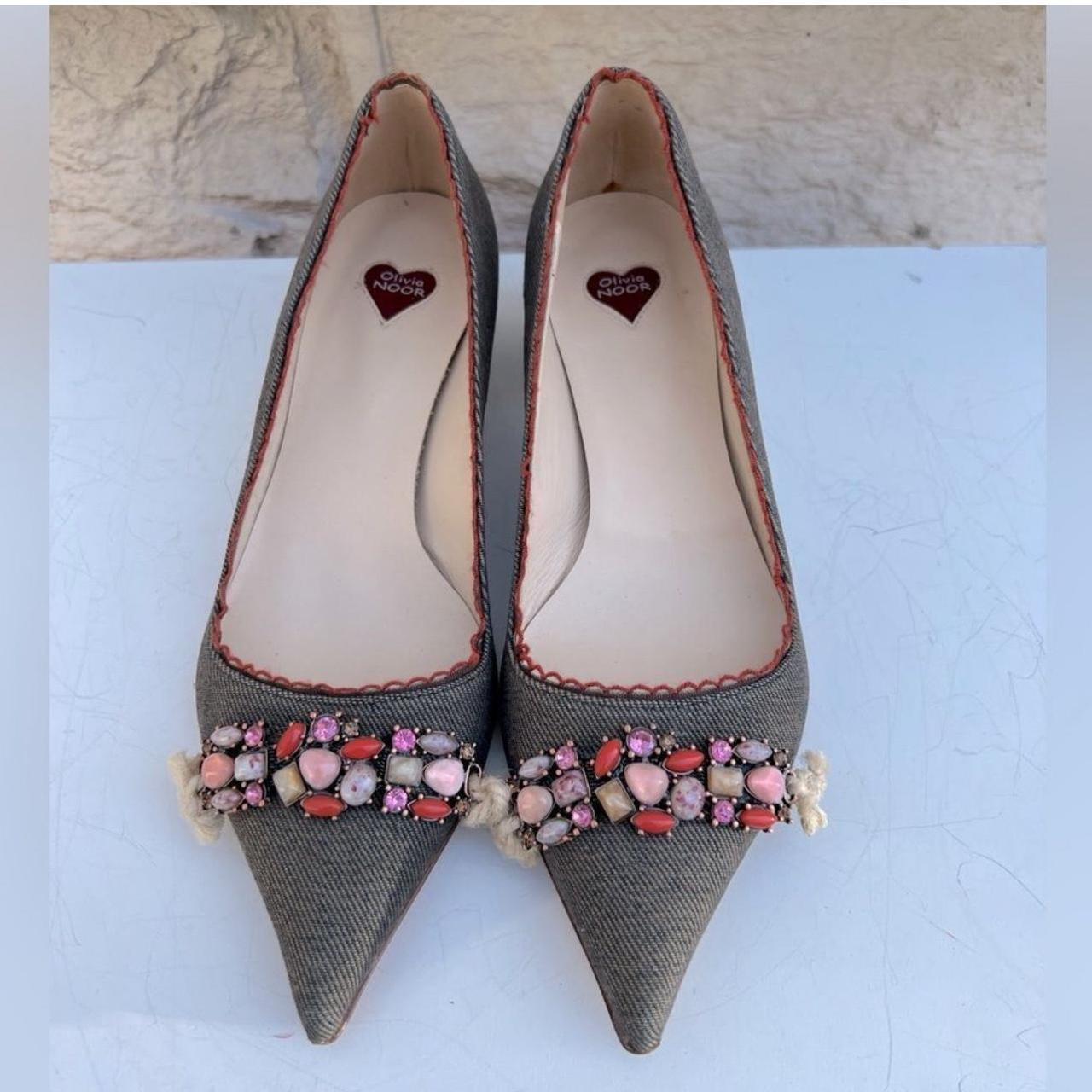 Michele Bertelli Victorian Style Kitten Heel Depop