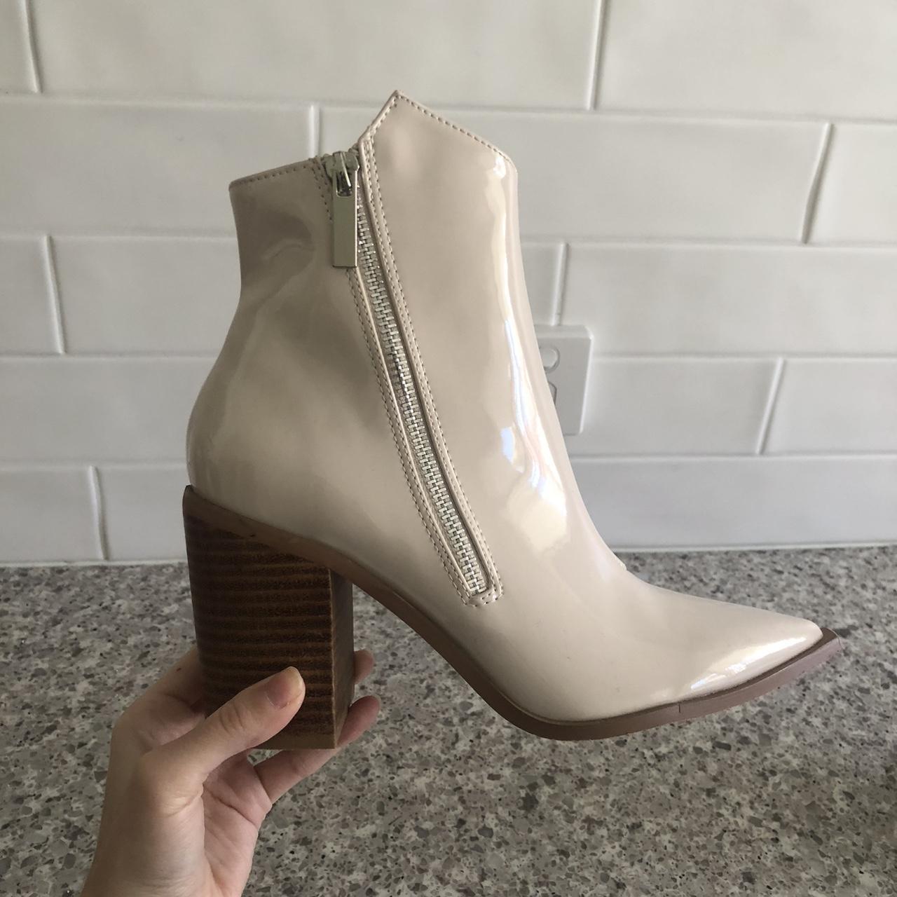 Novo Shoes Kimi Cream Patient Boots, Size 7. Worn a... - Depop