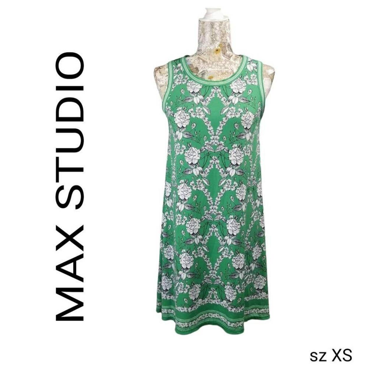 Max studio green on sale dress