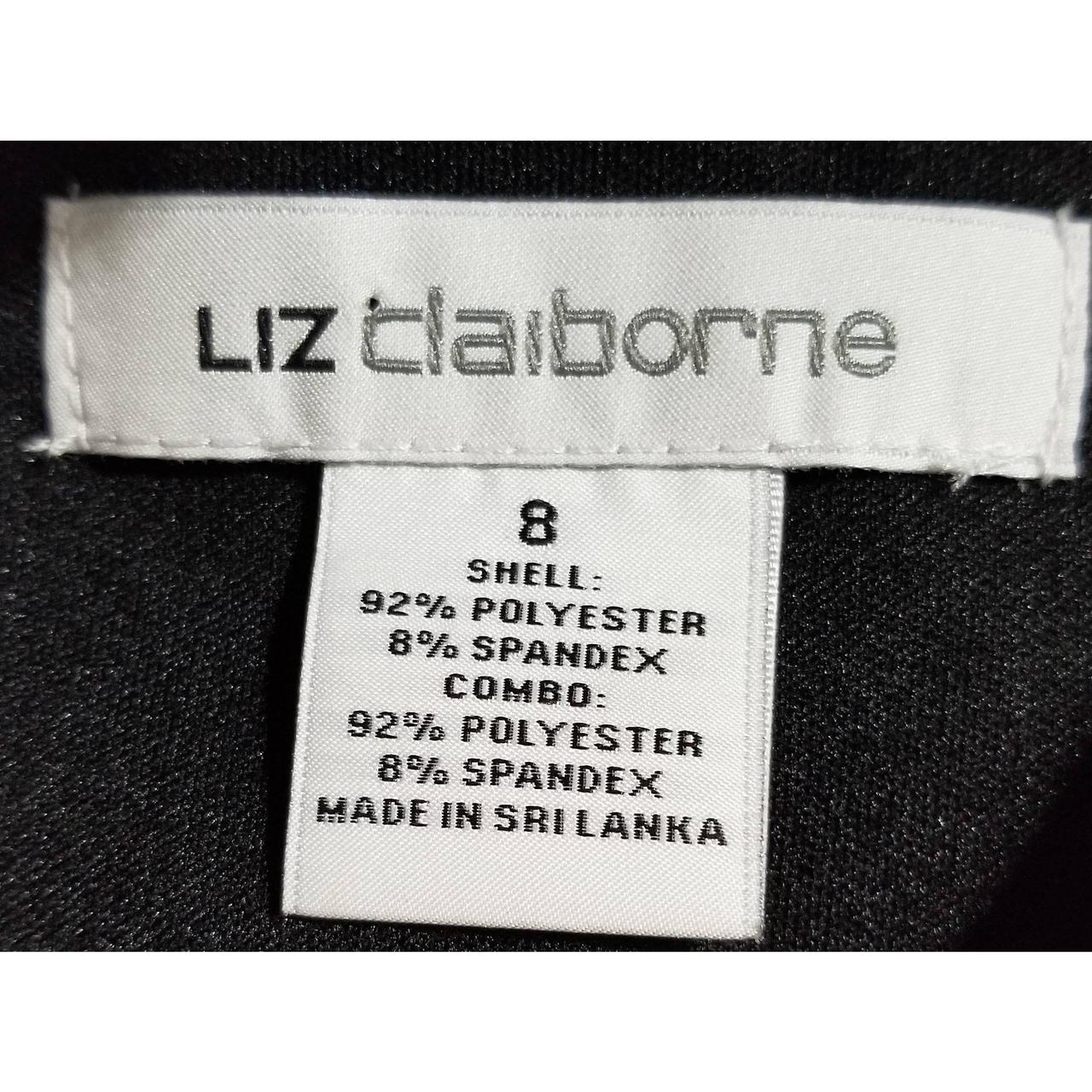 ◆ept◆ COURT RAVE BLACKPURPLE 5005770455 Liz Claiborne Purple Black Color Block Cap Sleeve | Depop