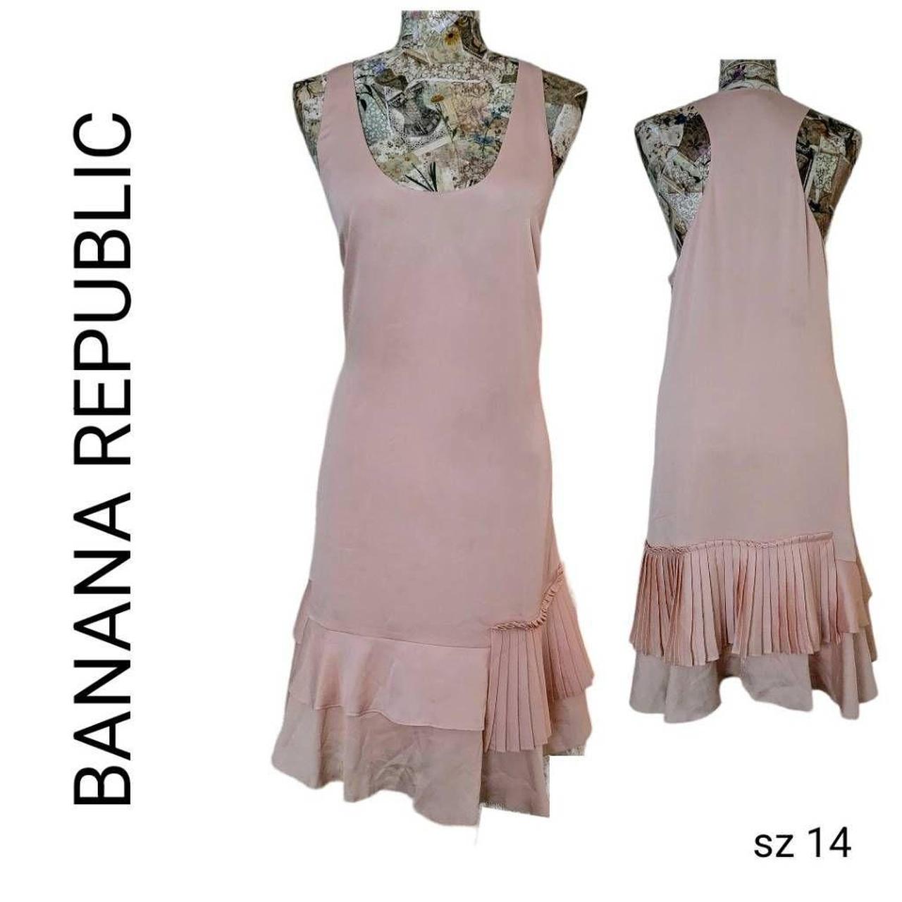 Banana republic blush dress best sale