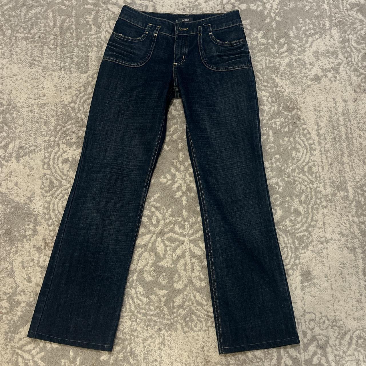 darkwash vintage low rise mexx jeans. these jeans... - Depop