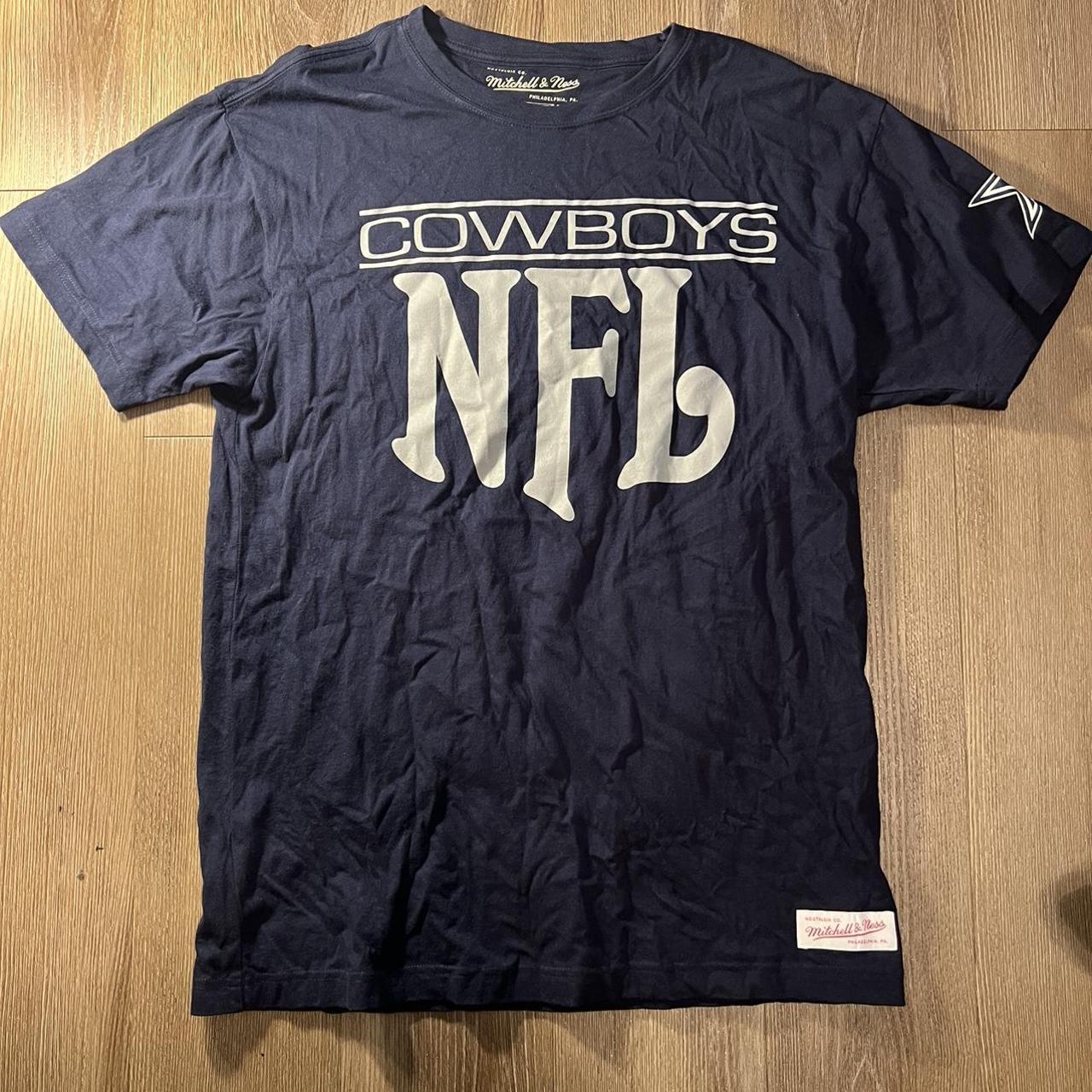 Mitchell & Ness Dallas Cowboys Tee - Size - - Depop