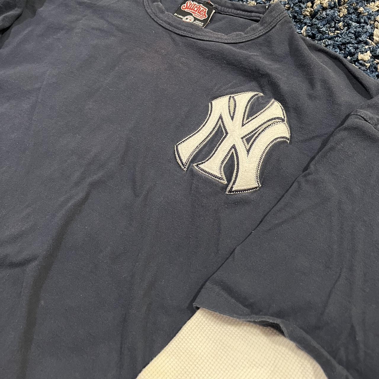 Super Fire Early 2000s New York Yankees Stitches... - Depop