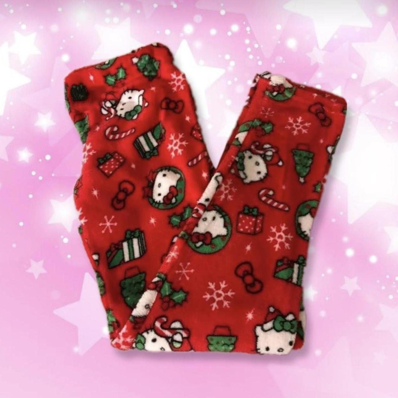 Hello Kitty Christmas pajama pants ⋆˙ Super comfy... - Depop