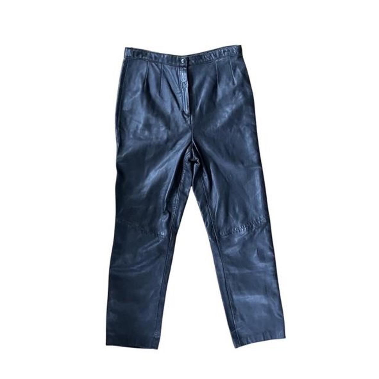 Lord and taylor leather on sale pants