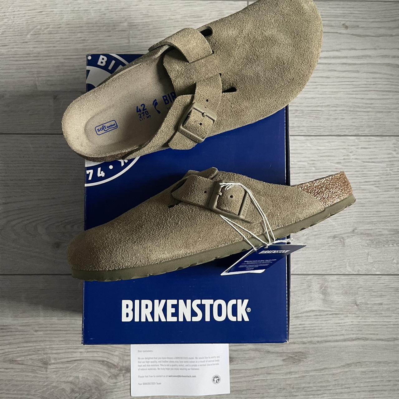 BIRKENSTOCK BOSTON BRAND NEW Birkenstock Boston Depop