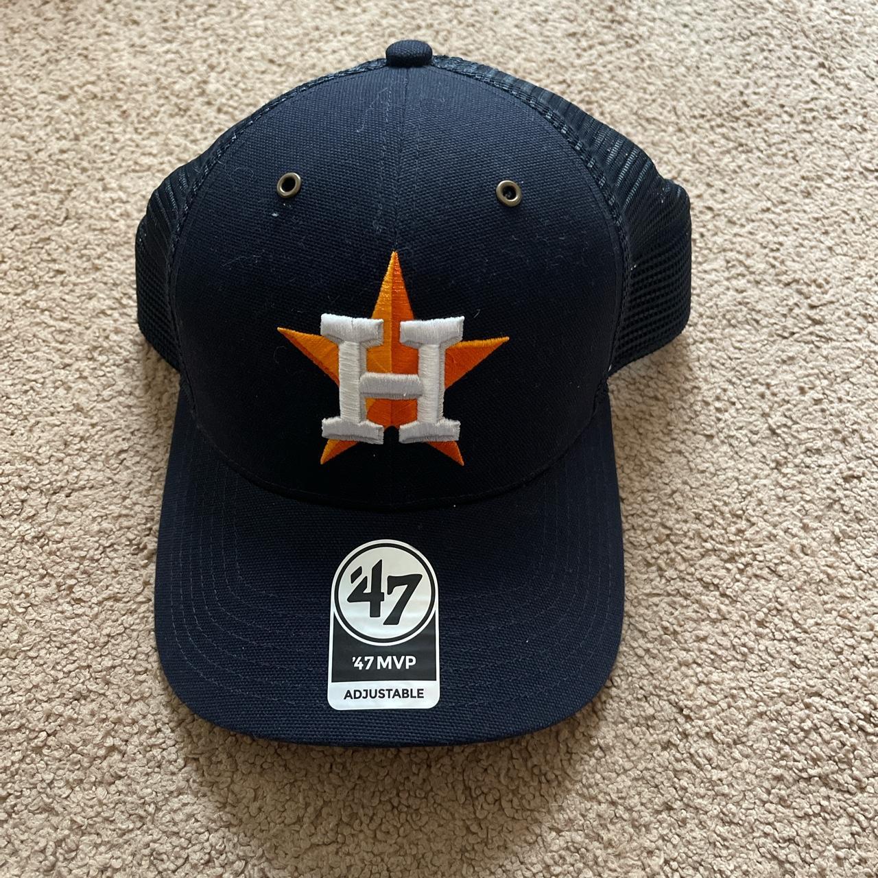 Vintage Houston Astros Trucker Hat it will be - Depop