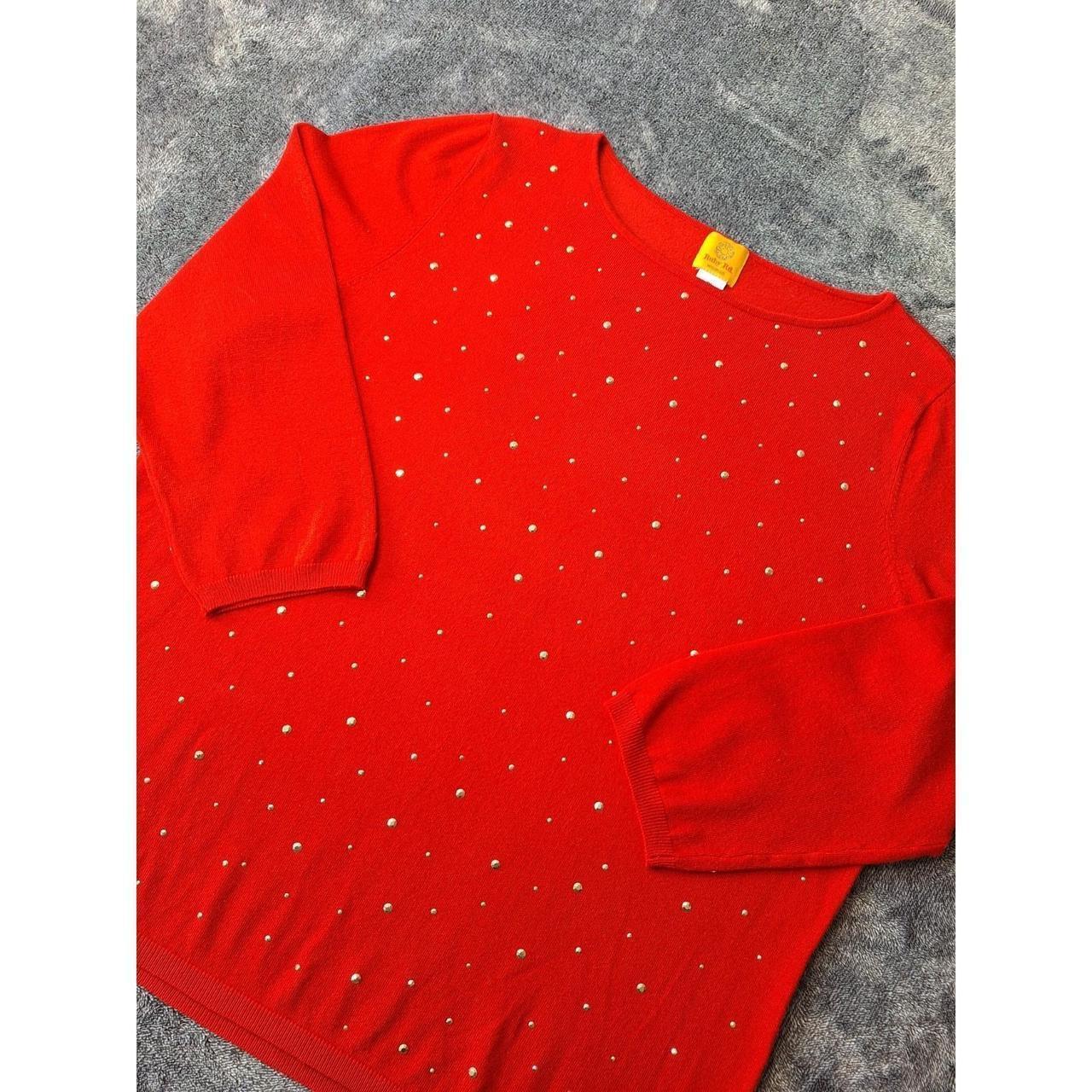 Ruby Rd. Women's Sweater - Red - XL – Ruby Rd 3/4… - image 1