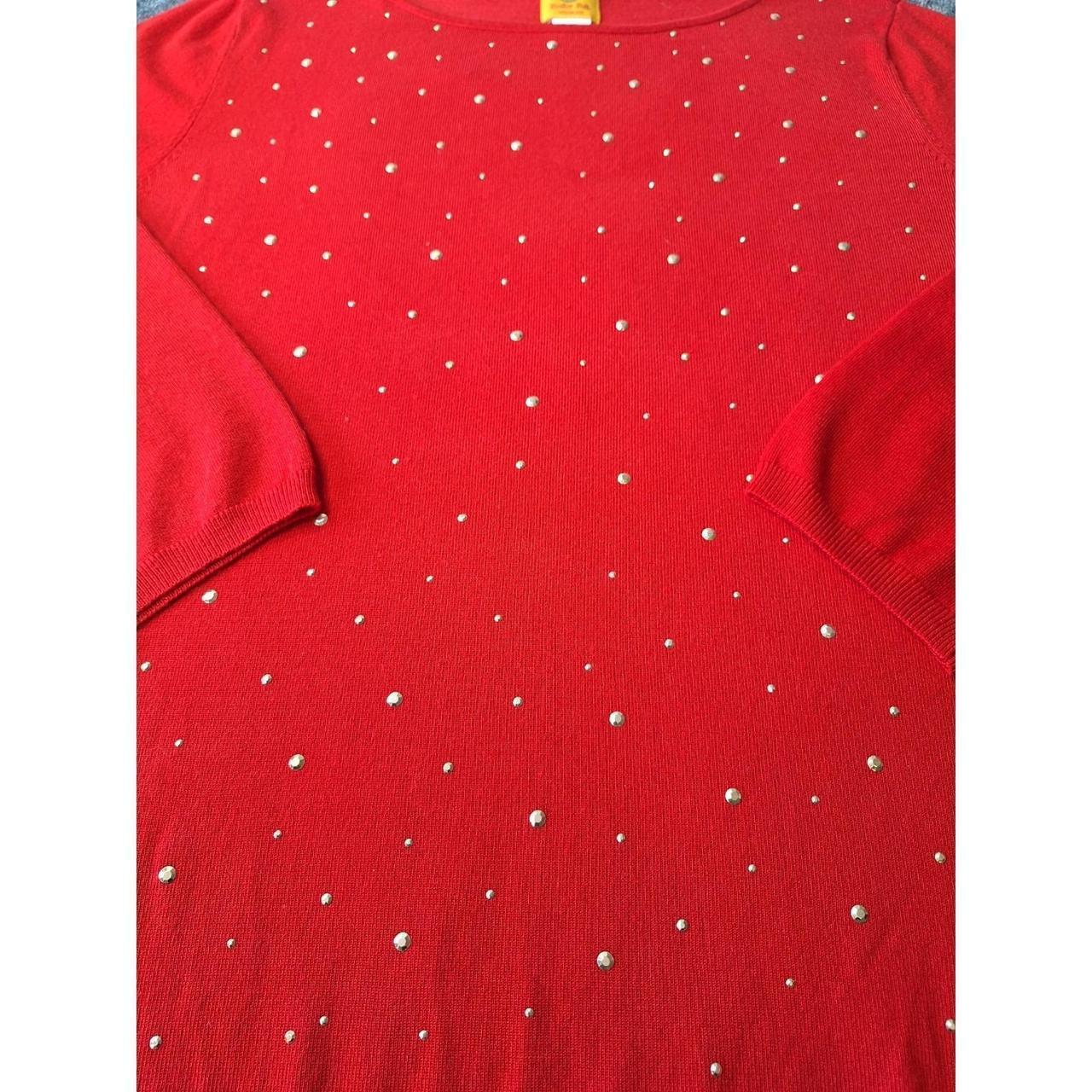 Ruby Rd. Women's Sweater - Red - XL – Ruby Rd 3/4… - image 3