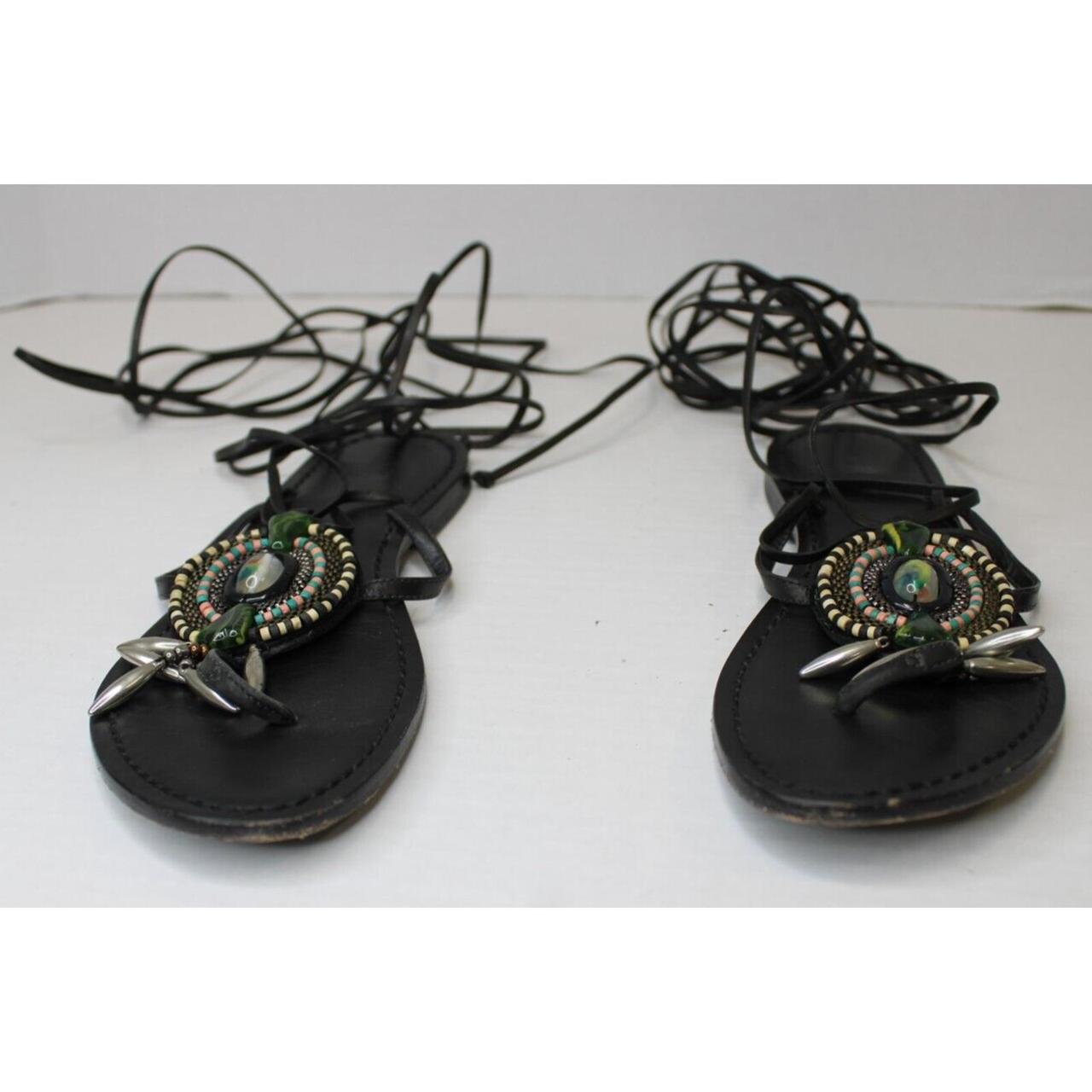 Schutz Women's Black Sandals (2)
