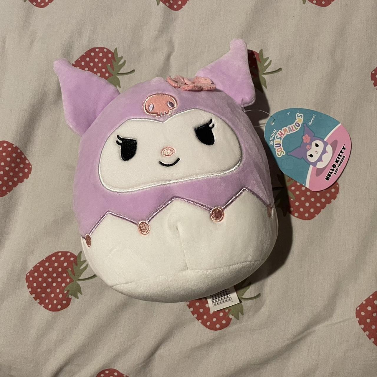 Sanrio Kuromi Squishmallow NEW WITH TAGS #kuromi... - Depop