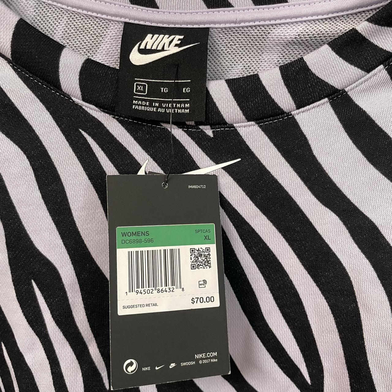 Nike zebra online sweatshirt