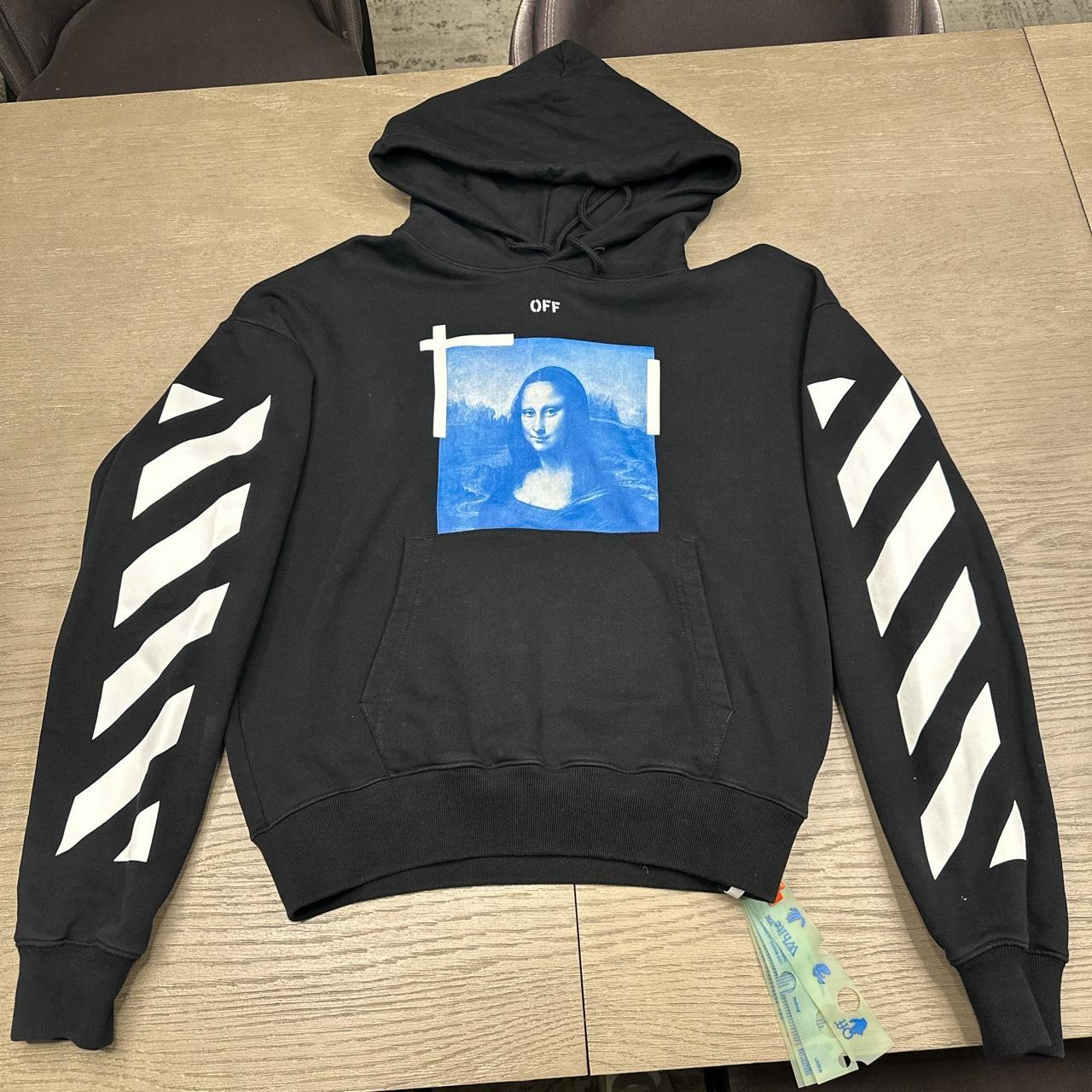 Off White Mona Lisa hoodie vintage 70s 80s. Depop