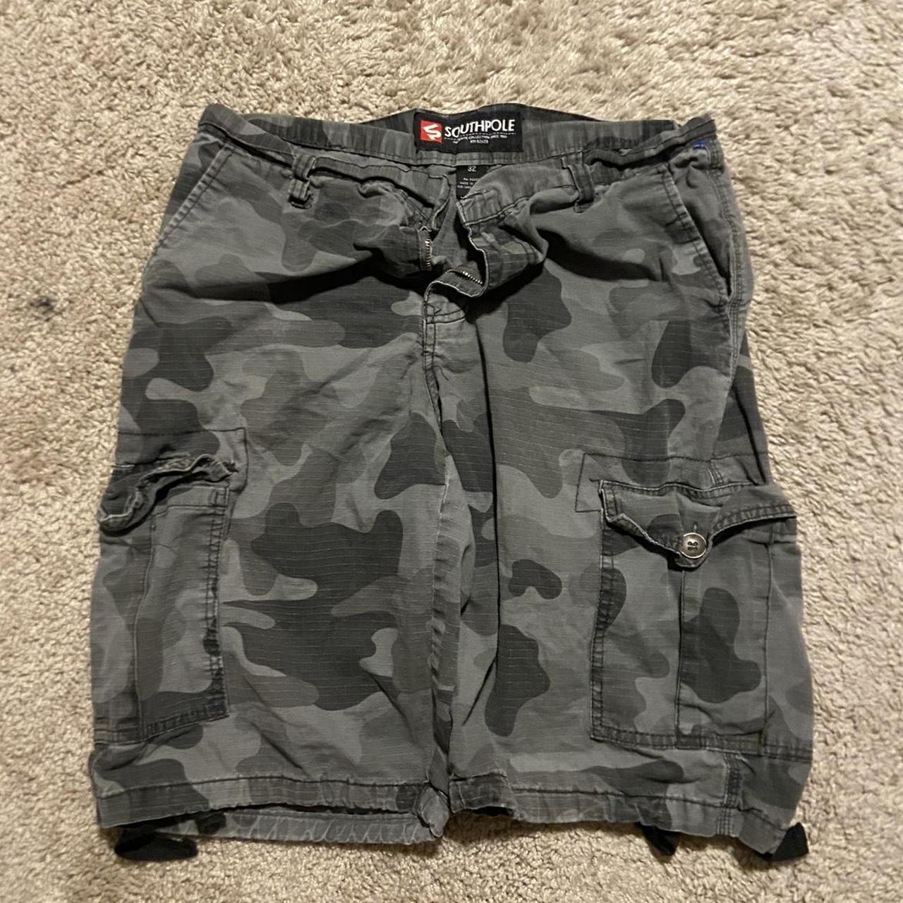 South Pole baggy cargo shorts. Super cool pair of... - Depop