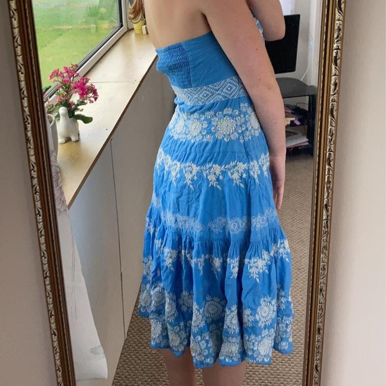 beautiful-blue-dress-bought-off-vinted-only-depop