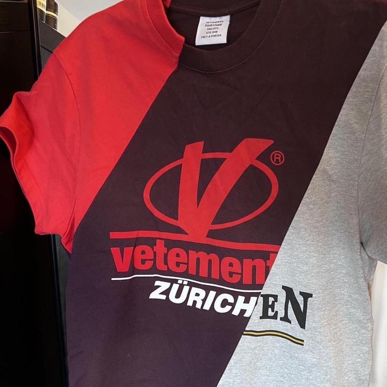 Farfetch Vetements Logo Shirt Vetements Tshirt Sale VETEMENTS Logo