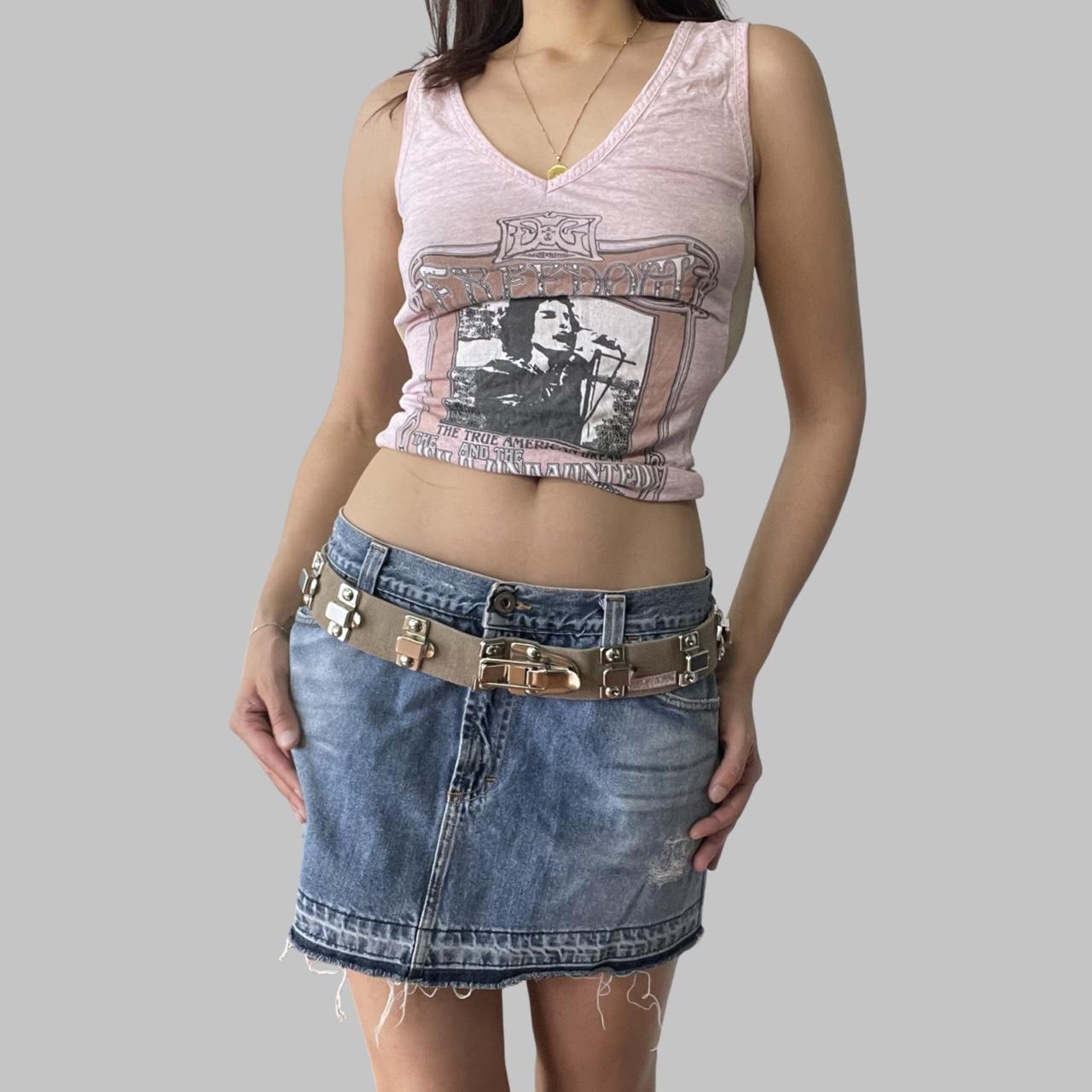 Dolce & Gabbana pink tank top. D&G “Freedom” pink | Depop