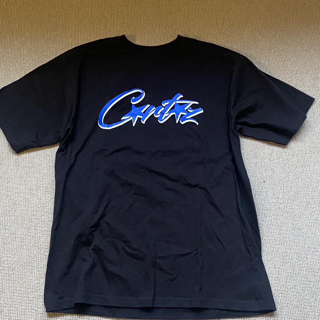 Blue and black cortiez t-shirt not worn but bought a... - Depop