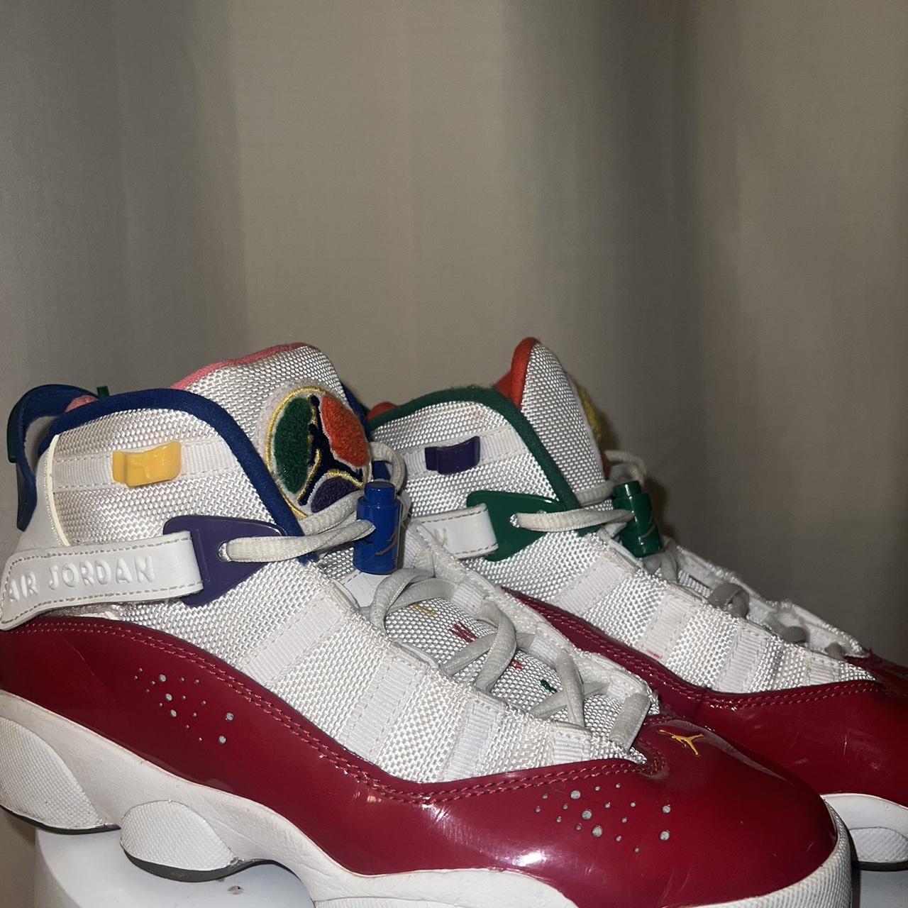 jordan 6 rings multicolor