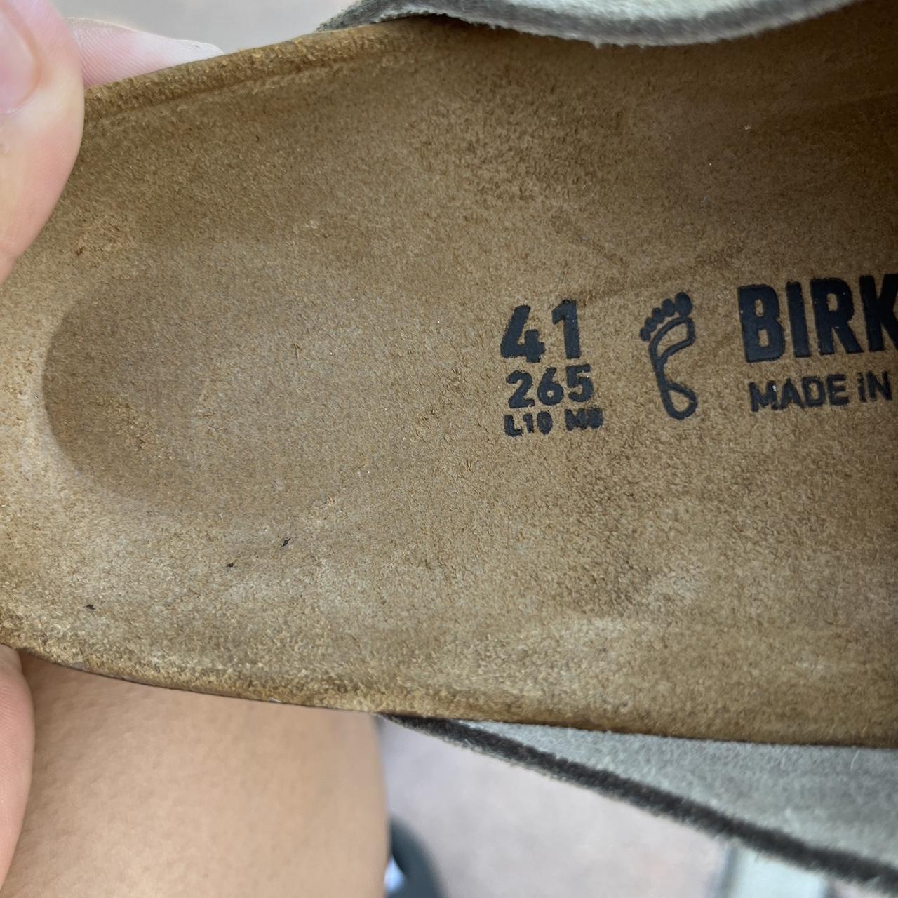 Birkenstock Zürich Taupe Suede BRAND NEW NEVER WORN... - Depop