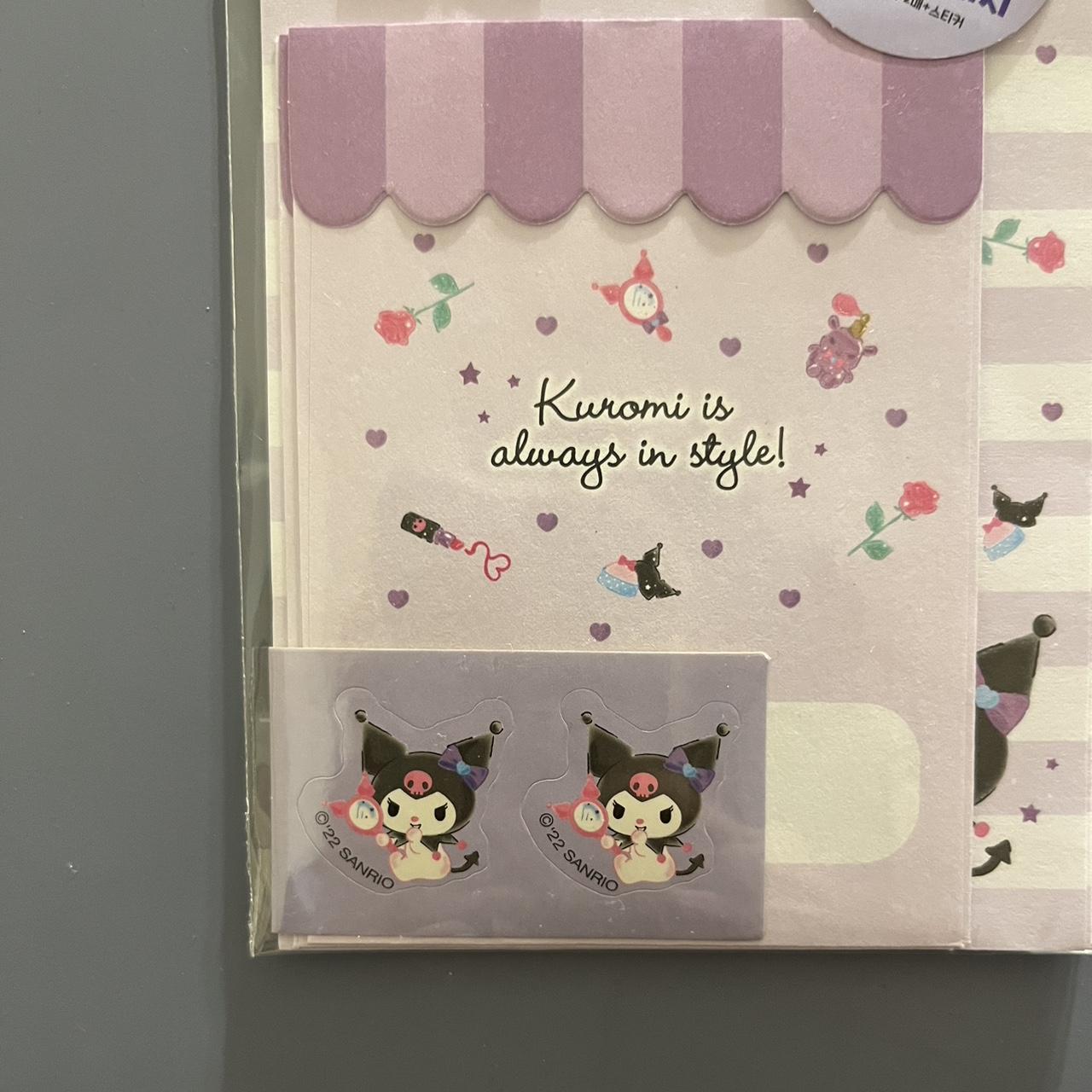 Sanrio Letter Set - Kuromi