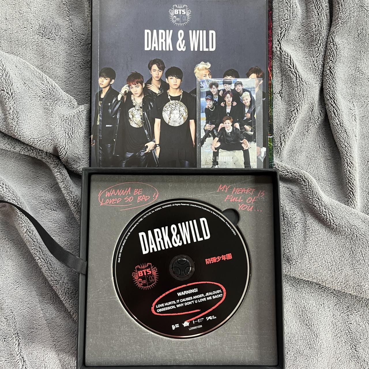 bts dark & wild album cd unused slight... Depop