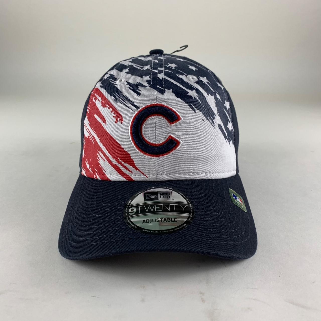 New Era Navy Chicago Cubs 4th of July 9TWENTY Adjustable Hat