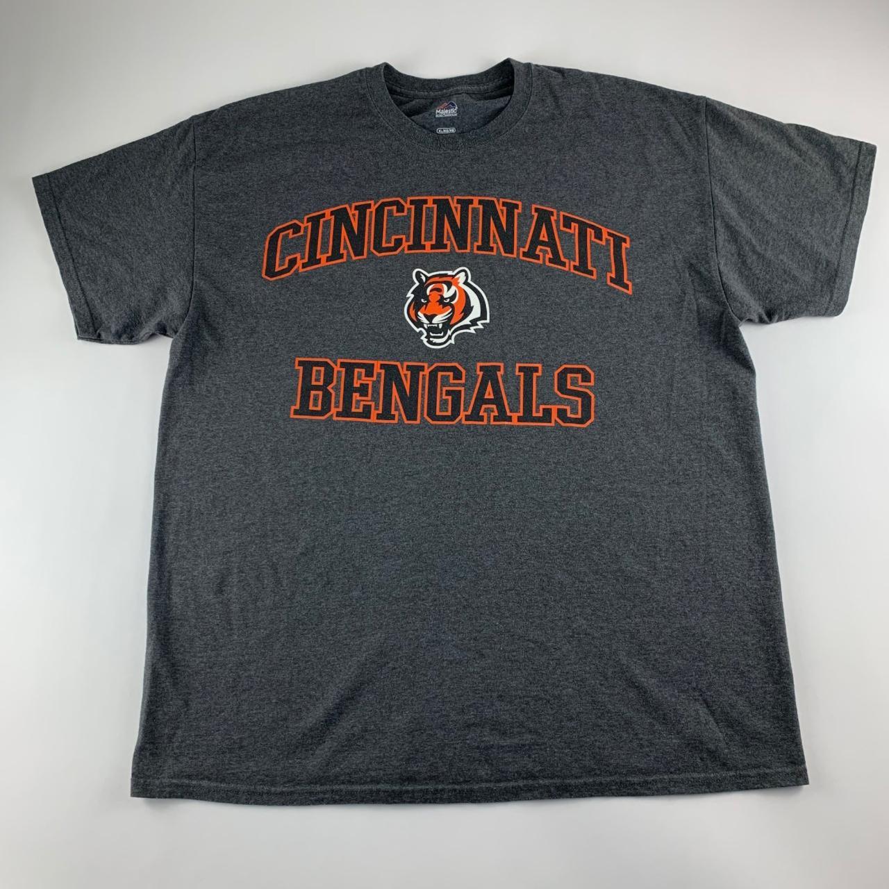 Cincinnati Bengals , NFL Team Apparel , Gray T Shirt - Depop