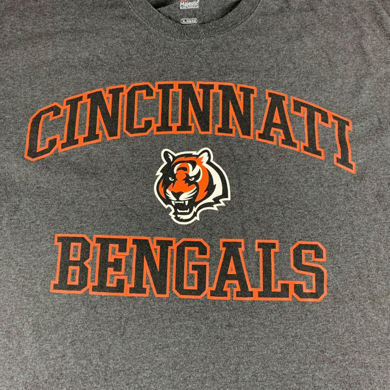 Cincinnati Bengals , NFL Team Apparel , Gray T Shirt - Depop